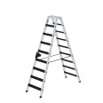 MUNK Stehleiter beidseitig begehbar mit relax-step 2x9 Stufen MUNK Stehleiter beidseitig begehbar mit relax-step 2x9 Stufen-small