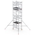 Altrex MiTower 1-Personen-Gerüst Aluminium mit Fiber-Deck Plattform 0,75x1,27m 5,20m AH