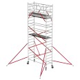 Altrex Fahrgerüst RS Tower 51 Plus Aluminium 0,90m breiter Rahmen mit Holz-Plattform 7,20m AH 0,90x2,45m