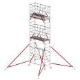 Altrex Klappgerüst RS Tower 54 Aluminium Holz-Plattform 0,75x1,85m mit Safe-Quick 6,8m AH-small