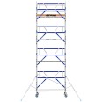 ASC Rollgerüst AGS Pro 250x135cm mit Holz-Plattformen und einseitigem Geländer 9,3m Arbeitshöhe ASC Rollgerüst AGS Pro 250x135cm mit Holz-Plattformen und einseitigem Geländer 9,3m Arbeitshöhe-small