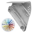 Laufroststütze für Blechdach / Stehfalzdach 0-40°, verzinkt