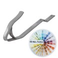 Dachhaken für Biber, gerade, 40mm gekröpft, RAL-Farben