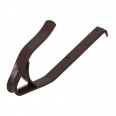 Dachhaken für Schiefer, gerade, braun