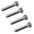 Dolle Sechskantschrauben (4 Stück) für Befestigung von Pfosten aus Holz