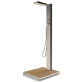 Eichenwald Modell 70 Gartendusche Elba mit WPC Plattform sandfarbig Eichenwald Modell 70 Gartendusche Elba mit WPC Plattform sandfarbig-small