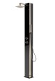 Eichenwald Modell 70 Solar Garten Glasdusche Kuba Schwarz