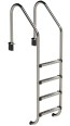 Eichenwald Poolleiter Modell 56 Tiefbeckenleiter weite Ausladung Leiterlänge 1224mm 4 Stufen