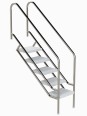 Eichenwald Pooltreppe Modell 08.1 Miami Beckentiefe 1399mm Ausladung 1338mm 5 ABS-Stufen Eichenwald Pooltreppe Modell 08.1 Miami Beckentiefe 1399mm Ausladung 1338mm 5 ABS-Stufen-small