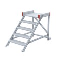 Euroline 514 Anstieg 45° 800mm Stufenbreite 5 Stufen Alu gerieft
