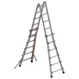 Euroline Premium 316 Alu-Vario -Klappleiter mit Standverbreiterung 4x6 Sprossen Euroline Premium 316 Alu-Vario -Klappleiter mit Standverbreiterung 4x6 Sprossen-small
