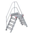 Euroline 512 Überstieg 60° 600mm Stufenbreite 2x5 Stufen Stahl Gitterrost Euroline 512 Überstieg 60° 600mm Stufenbreite 2x5 Stufen Stahl Gitterrost-small