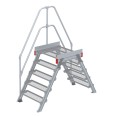 Euroline 512 Überstieg 60° 800mm Stufenbreite 2x5 Stufen Stahl Gitterrost Euroline 512 Überstieg 60° 800mm Stufenbreite 2x5 Stufen Stahl Gitterrost-small