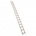 Euroline Holz/Alu Dachdeckerleiter 18 Sprossen
