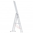 Euroline Premium 307 Mehrzweckleiter 3x14 Sprossen-small