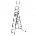 Facal Mehrzweckleiter SUPERPRIMA S600 3-teilig 7+8+8 Sprossen