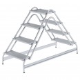 MUNK Aluminium Arbeitspodest 2x4 Stufen MUNK Aluminium Arbeitspodest 2x4 Stufen-small