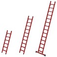 MUNK GFK- Stufen- Anlegeleiter mit Nivello-Leiterschuhen MUNK GFK- Stufen- Anlegeleiter mit Nivello-Leiterschuhen-small