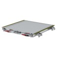 Munk Gleispodest fahrbar Alu geriffelt R9