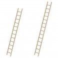 MUNK Holz-Anlegeleiter ohne Traverse-small