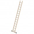 MUNK Holz-Anlegeleiter mit Traverse 14 Sprossen MUNK Holz-Anlegeleiter mit Traverse 14 Sprossen-small