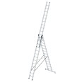MUNK Mehrzweckleiter mit Nivello® Traverse 3x13 Sprossen