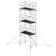 MUNK Rollgerüst SG mit Doppelplattform 1,35x2,45m und Ausleger 8,43m AH