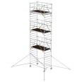 MUNK Rollgerüst SG mit Doppelplattform 1,35x2,45m und Ausleger 9,55m AH