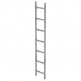 MUNK Schachtleiter Stahl verzinkt 300mm breit 7 Sprossen 1,96m lang