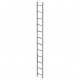 MUNK Schachtleiter Stahl verzinkt 300mm breit 12 Sprossen 3,36m lang