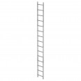 MUNK Schachtleiter Stahl verzinkt 400mm breit 15 Sprossen 4,20m lang