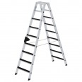 MUNK Stehleiter beidseitig begehbar mit clip-step 2x9 Stufen MUNK Stehleiter beidseitig begehbar mit clip-step 2x9 Stufen-small