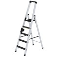 MUNK Stehleiter mit clip-step R13 250kg, 5 Stufen