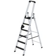 MUNK Stehleiter mit clip-step R13 250kg, 6 Stufen