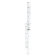 MUNK ortsfeste Steigleitern Aluminium, 15,12m SH