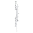 MUNK ortsfeste Steigleitern Aluminium, 13,16m SH PG2