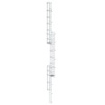MUNK ortsfeste Steigleitern Aluminium, 17,64m SH PG2