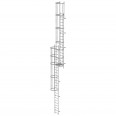 MUNK ortsfeste Steigleitern Stahl verzinkt, 10,92m SH PG2-small