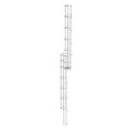 MUNK ortsfeste Steigleitern Edelstahl, 15,12m SH