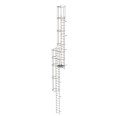MUNK ortsfeste Steigleitern Edelstahl, 10,92m SH PG2