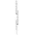 MUNK ortsfeste Steigleitern Edelstahl, 15,96m SH PG2