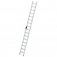 MUNK Stufenanlegeleiter mit Ergo-Pad ohne Traverse 16 Stufen