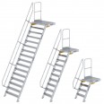 MUNK Treppe mit Plattform 60°-small