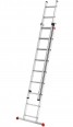 Hailo S80 ProfiStep® duo Schiebeleiter 2x9 Sprossen-small