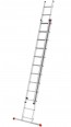 Hailo S80 ProfiStep® duo Schiebeleiter 2x12 Sprossen-small