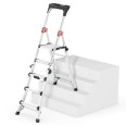 Hailo TL100 TopLine Alu Teleskop Stehleiter 5 Stufen-small
