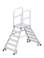 Hymer Podesttreppe fahrbar zweiseitig begehbar 2x6 Stufen Hymer Podesttreppe fahrbar zweiseitig begehbar 2x6 Stufen-small