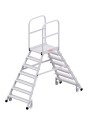 Hymer Podesttreppe fahrbar zweiseitig begehbar 2x7 Stufen Hymer Podesttreppe fahrbar zweiseitig begehbar 2x7 Stufen-small