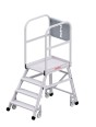 Hymer Podesttreppe fahrbar einseitig begehbar 4 Stufen Hymer Podesttreppe fahrbar einseitig begehbar 4 Stufen-small