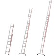 Hymer Schiebeleiter mit gebogener Traverse und Wandlaufrollen 2-teilig Hymer Schiebeleiter mit gebogener Traverse und Wandlaufrollen 2-teilig-small